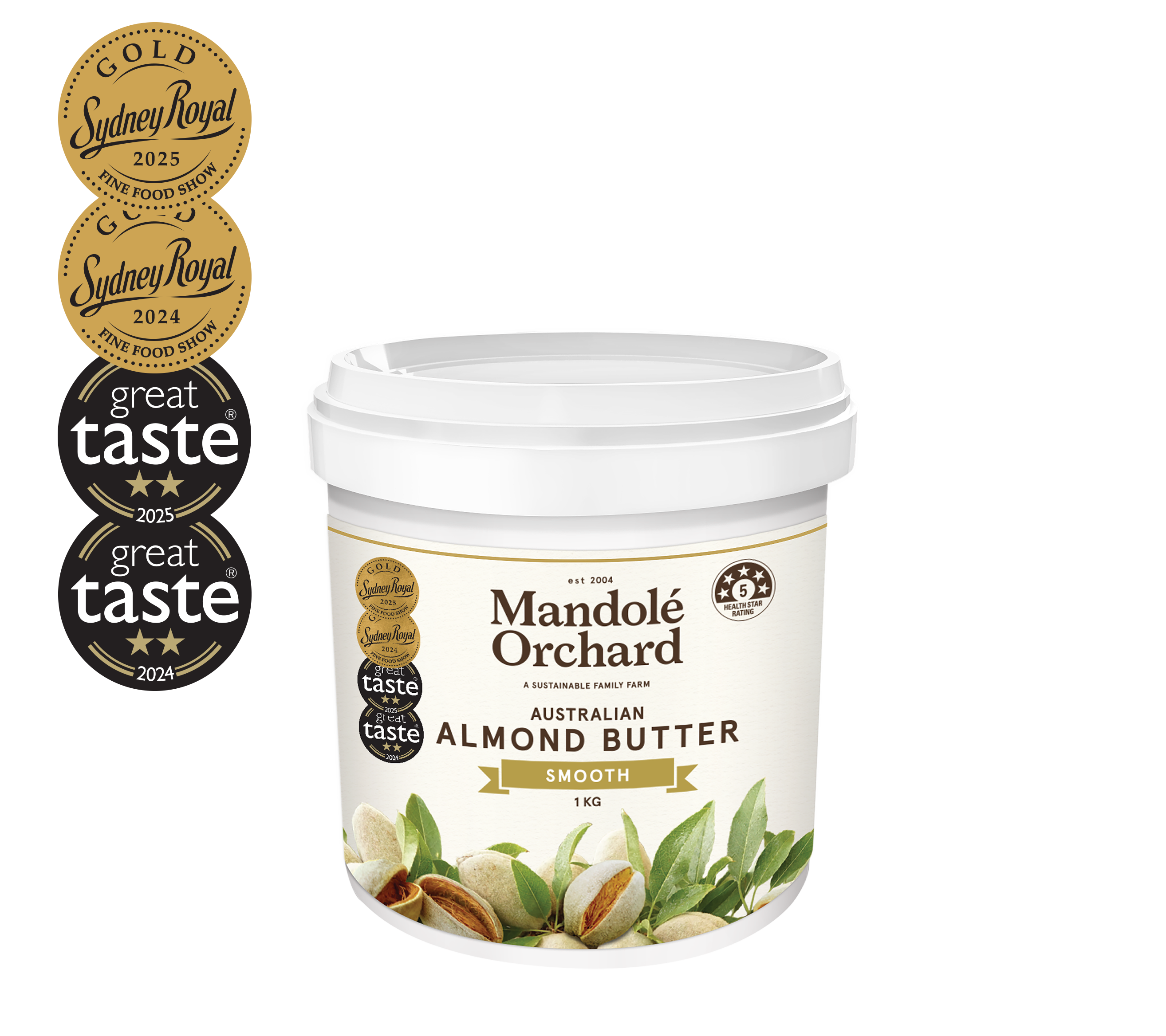 Smooth Australian Almond Butter