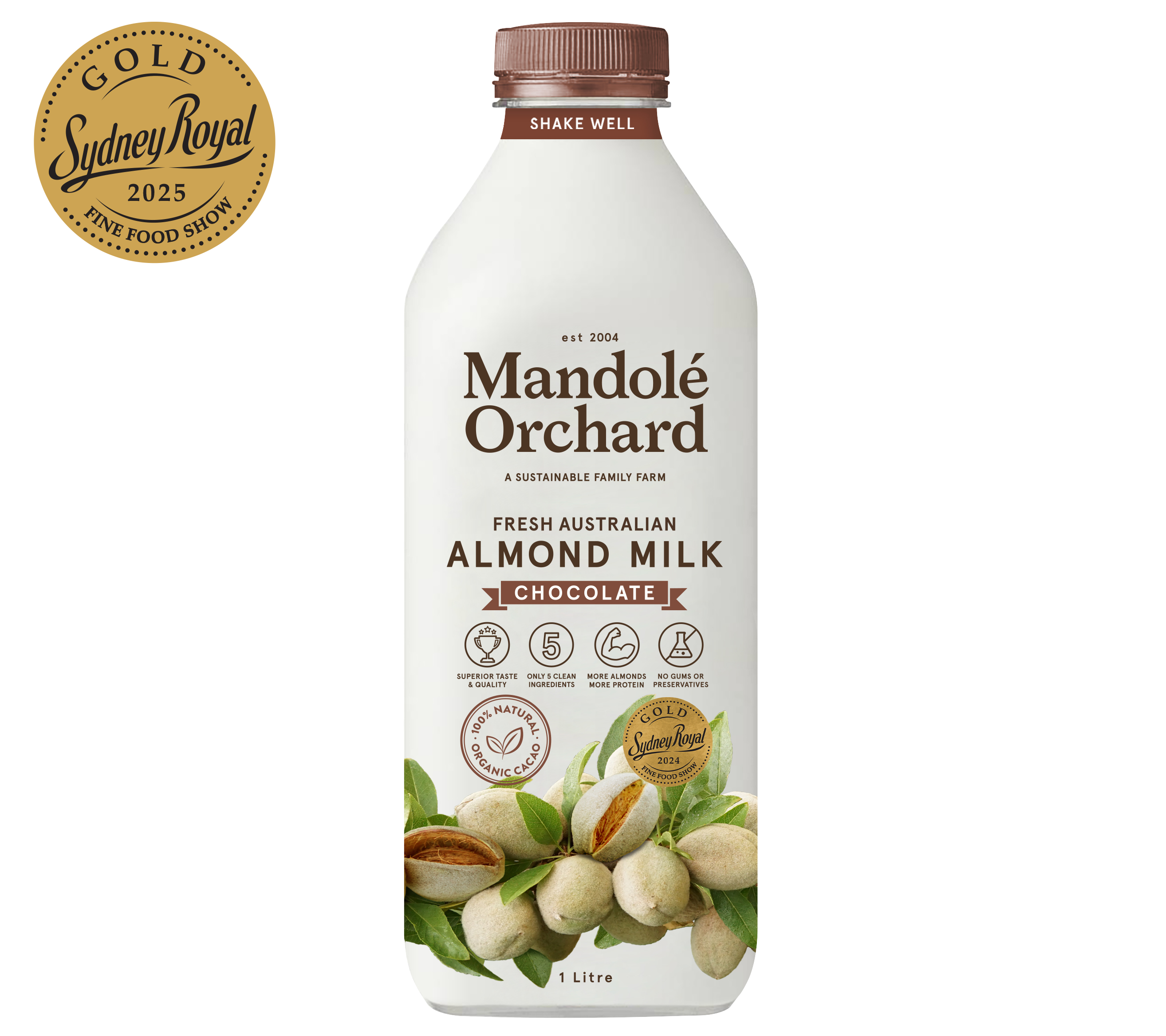 Fresh Australian Chocolate Almond Milk