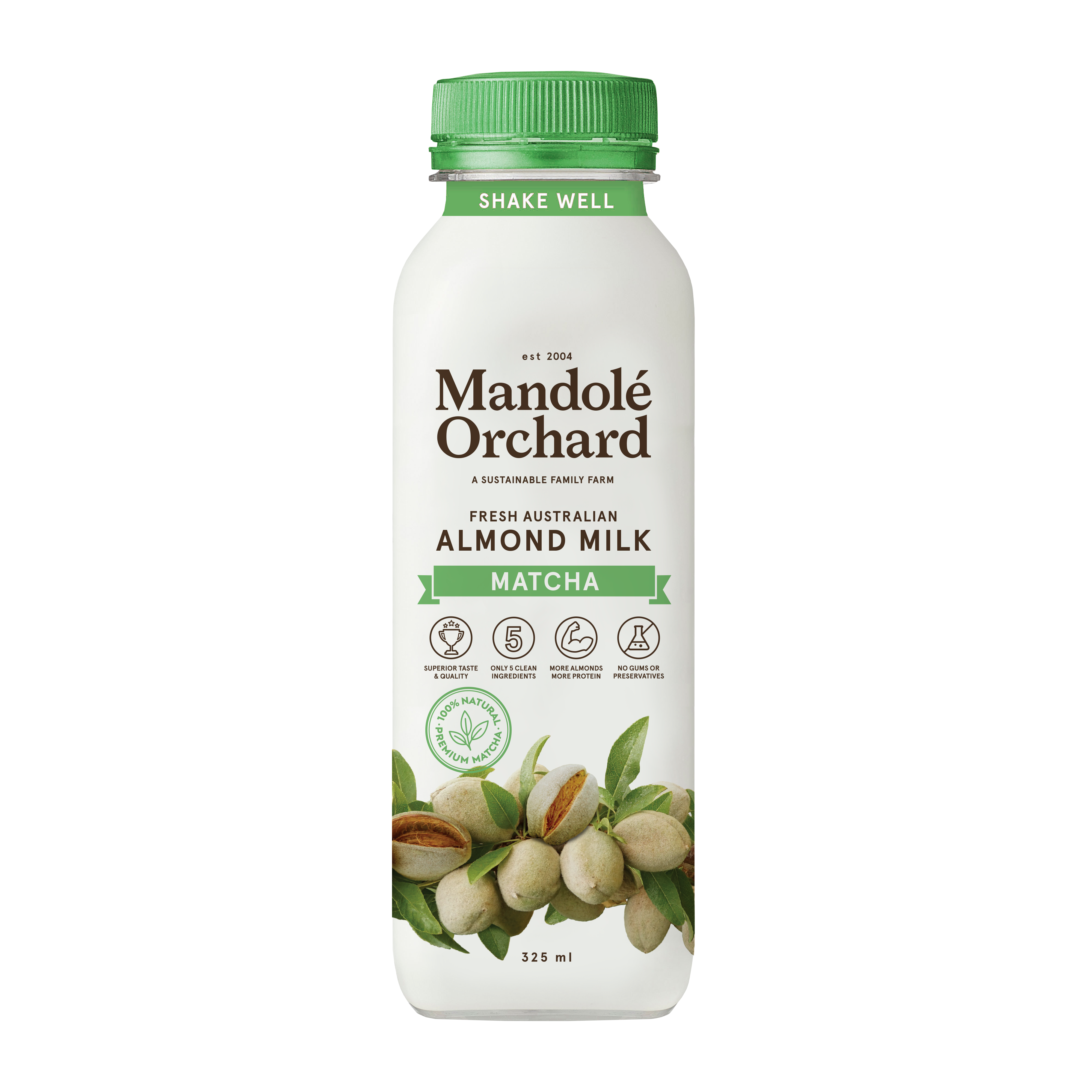 Fresh Australian Matcha Almond Milk
