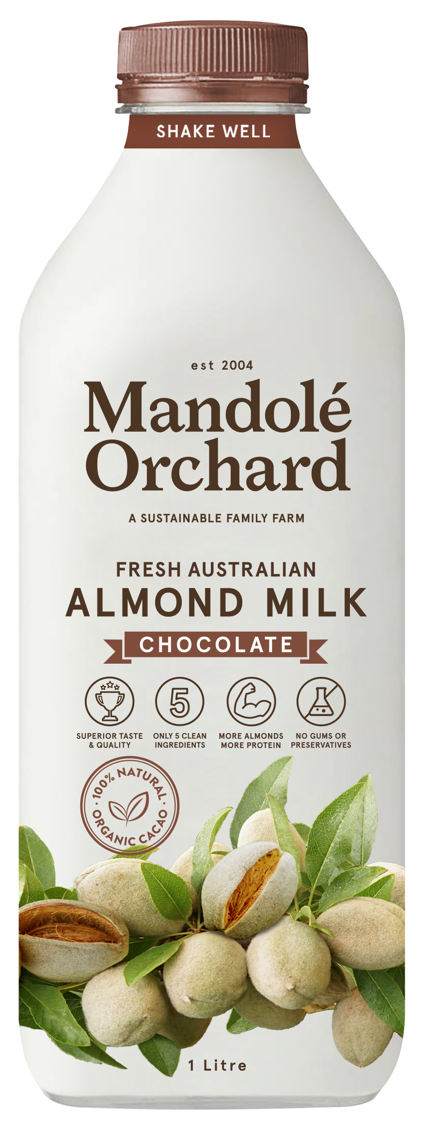 Fresh Australian Chocolate Almond Milk