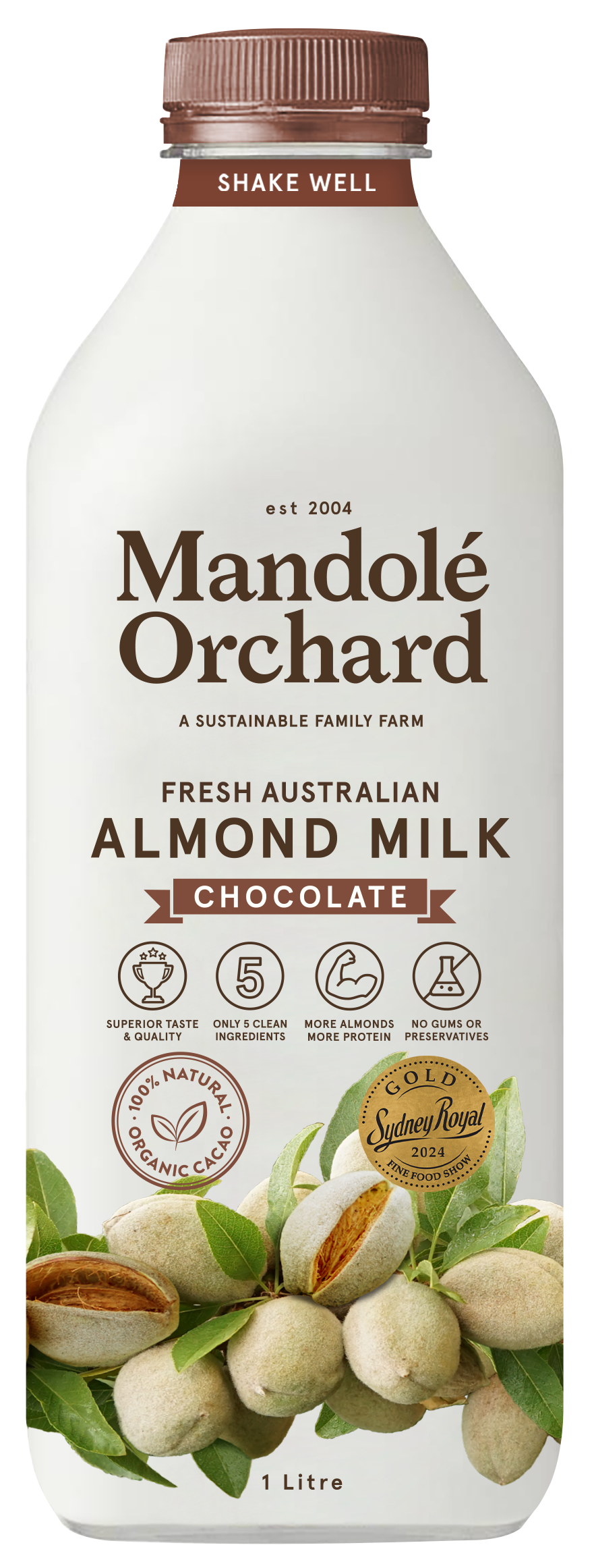 Fresh Australian Chocolate Almond Milk