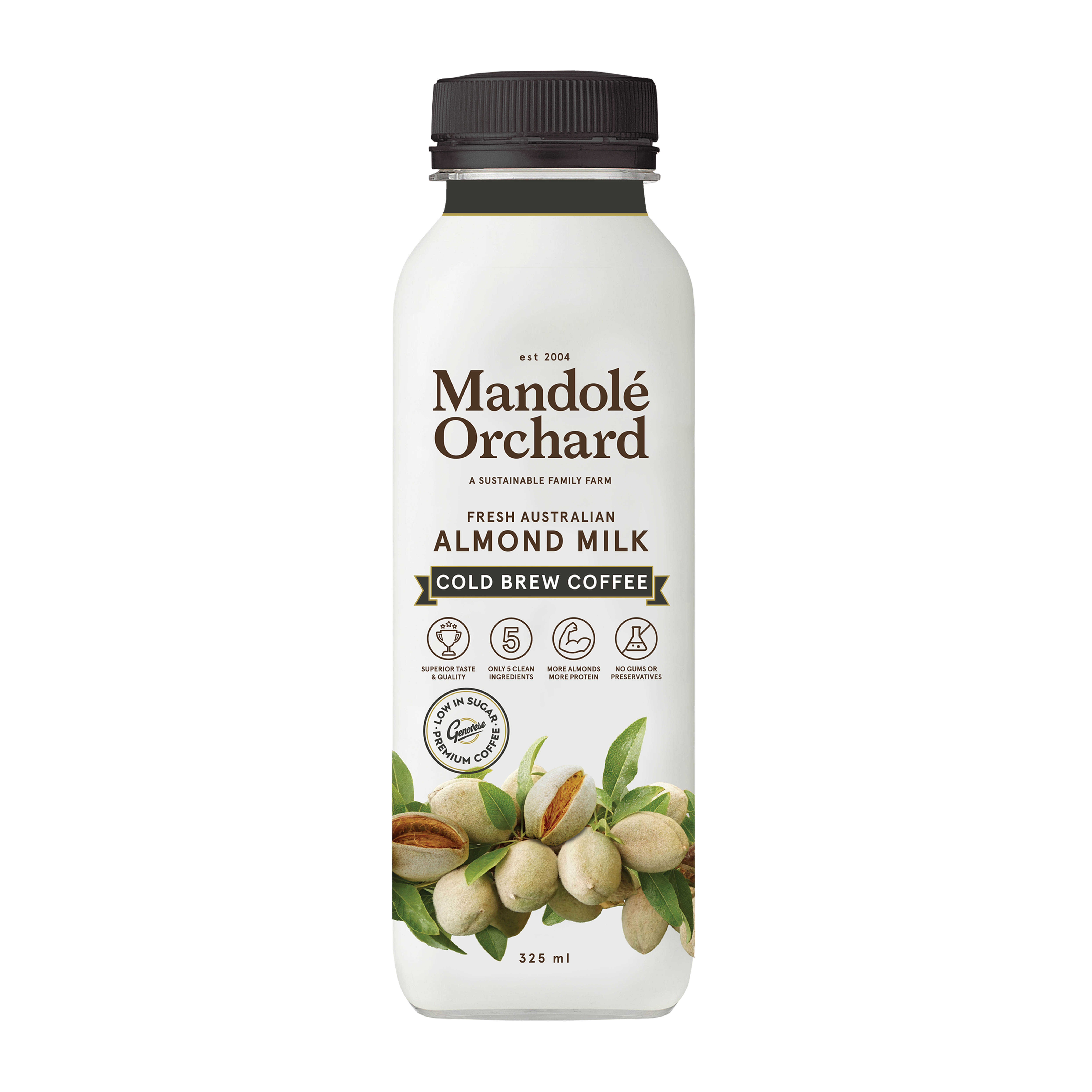 Fresh Australian Almond Milk Cold Brew Coffee
